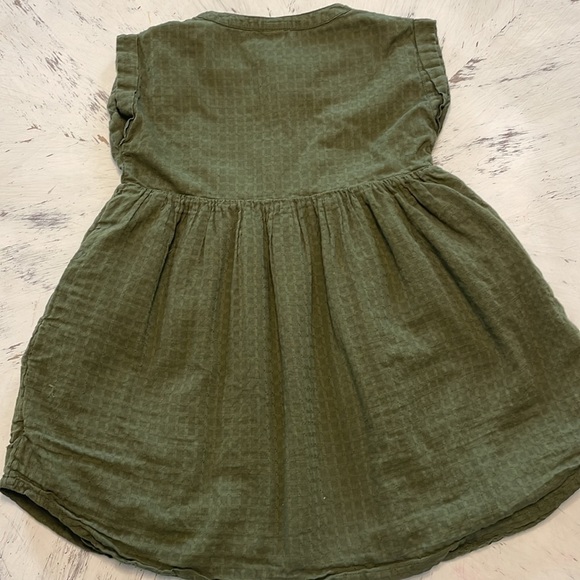 GAP Girls Olive Green Dress size 5 - Picture 4 of 4
